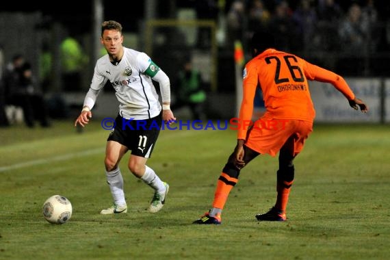 2. Bundesliga SV Sandhausen - FC Erzgebirge Aue im Hardtwaldstadion (© Kraichgausport / Loerz)